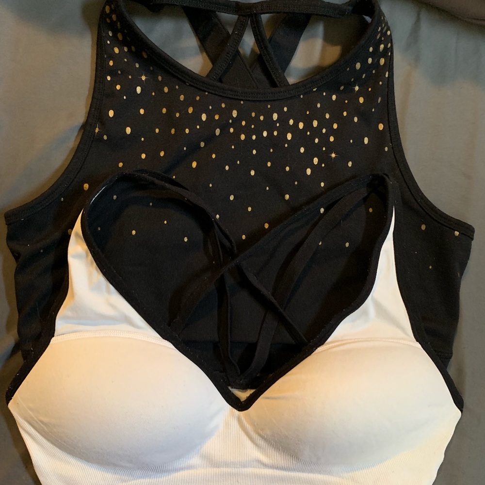 Pink&Gaiam yoga/sport bra.L(set)
